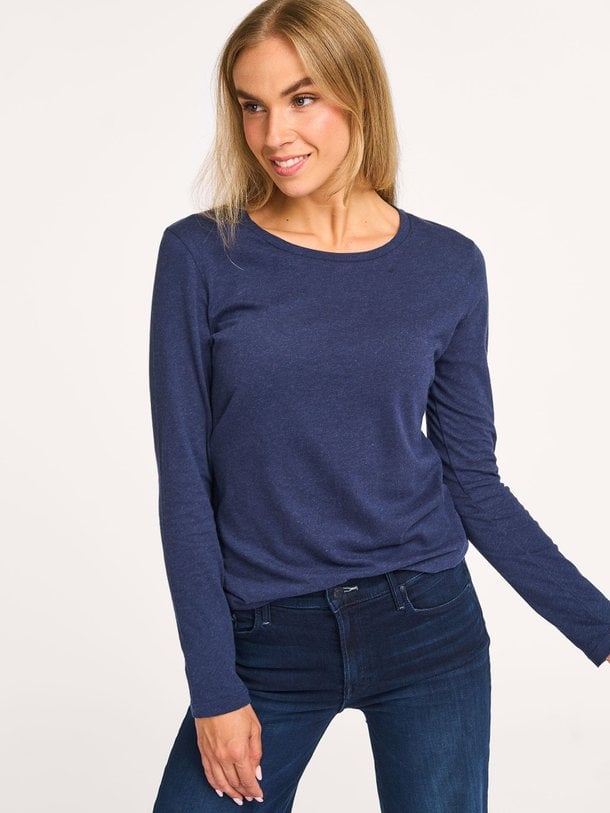 Majestic Filatures M007 Organic Cotton Longsleeve - Donkerblauw Ontdek de M007 Organic cotton longsleeve van Majestic Filatures in de kleur donkerblauw bij Orangebag. Op werkdagen voor 21:45 besteld, morgen in huis.
