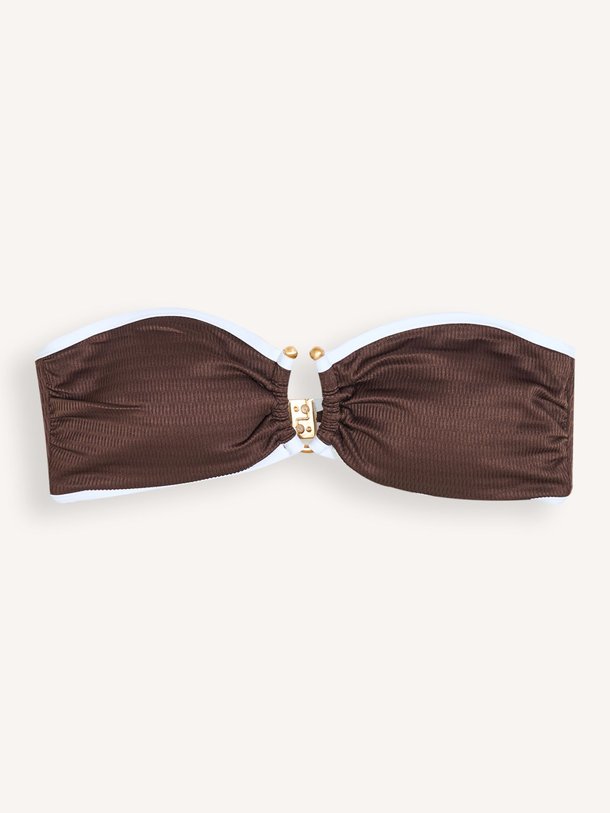 Ontdek de Beach Bound Ring Front Bandeau van Seafolly in de kleur bruin bij Orangebag. Op werkdagen voor 21:45 besteld, morgen in huis.