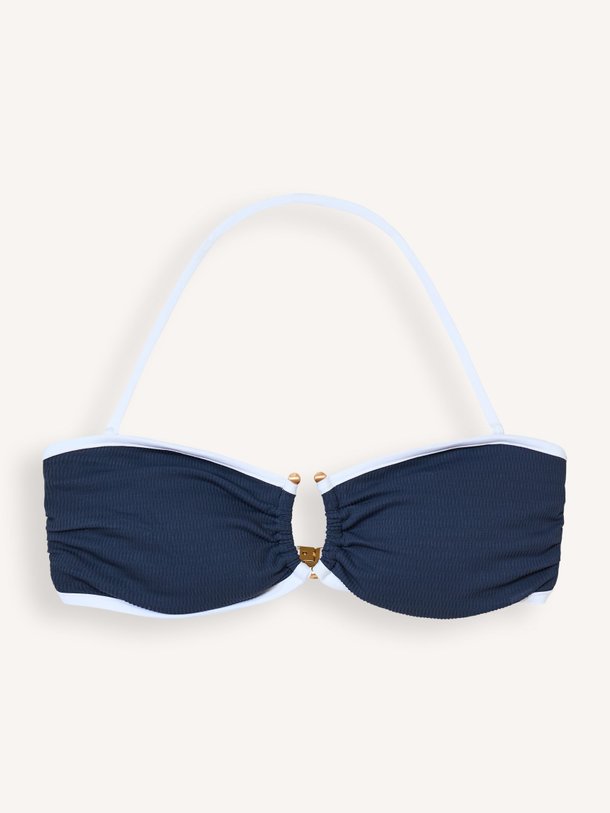 Ontdek de Beach Bound voorgevormde bikinitop van Seafolly in de kleur donkerblauw bij Orangebag. Op werkdagen voor 21:45 besteld, morgen in huis.