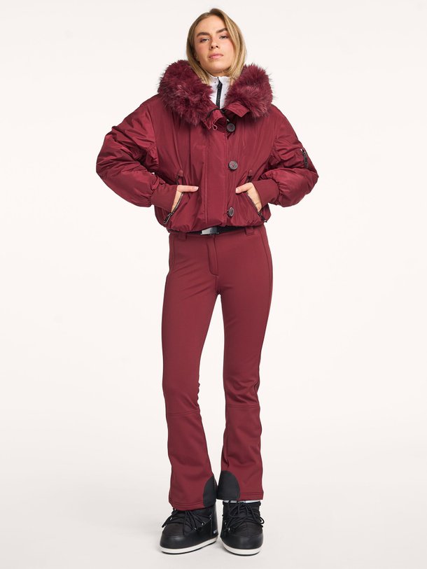 Ontdek de Pippa technische ski broek van Goldbergh in de kleur bordeauxrood bij Orangebag. Op werkdagen voor 21:45 besteld, morgen in huis.