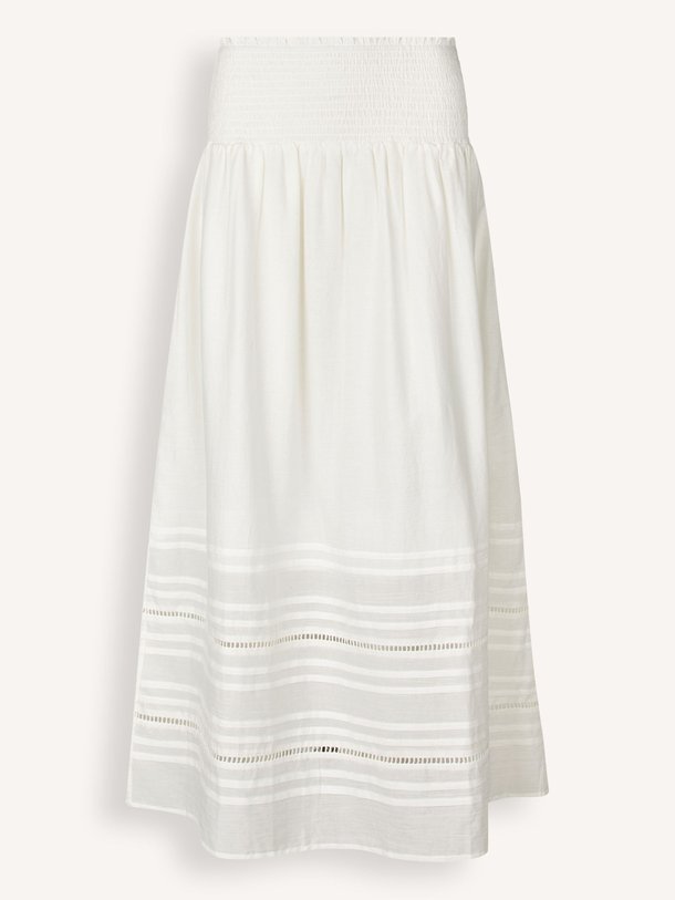 Modstrom Nilla - Organic Cotton Maxi Rok - Wit Ontdek de Nilla organic cotton maxi rok van Modstrom in de kleur wit bij Orangebag. Op werkdagen voor 21:45 besteld, morgen in huis.