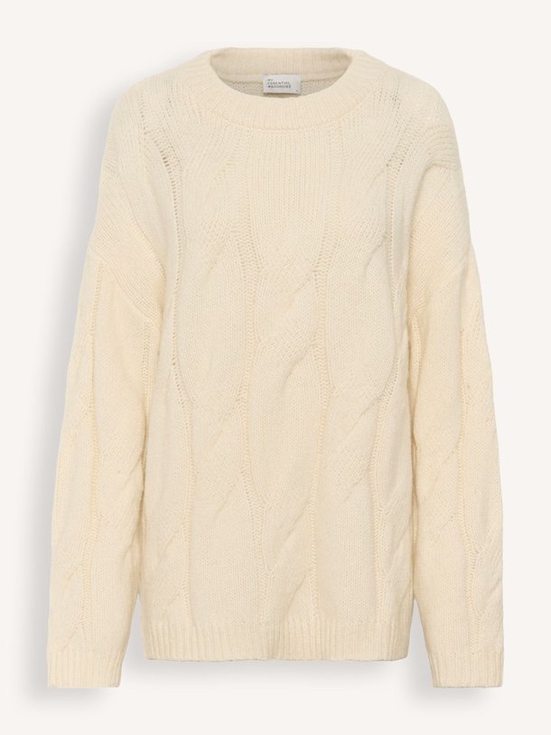 Ontdek de Will wolmix kabeltrui van My Essential Wardrobe in de kleur off-white bij Orangebag. Op werkdagen voor 21:45 besteld, morgen in huis.