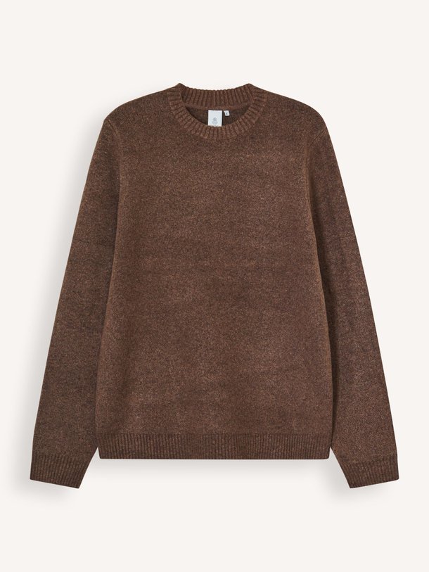 Ontdek de Syrinx katoenmix trui van Law of the Sea in de kleur bruin bij Orangebag. Op werkdagen voor 21:45 besteld, morgen in huis.