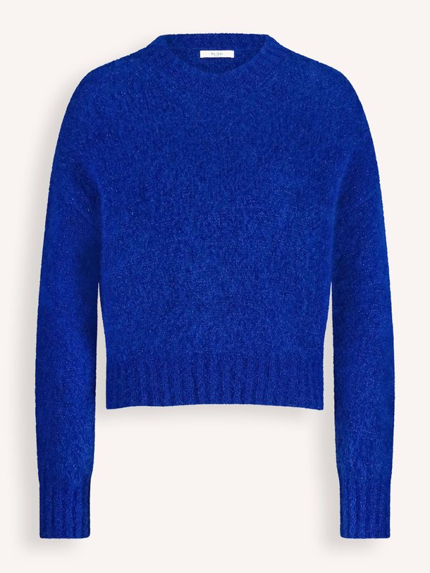 Ontdek de Sonny mohairmix trui met lurex van By-Bar in de kleur blauw bij Orangebag. Op werkdagen voor 21:45 besteld, morgen in huis.