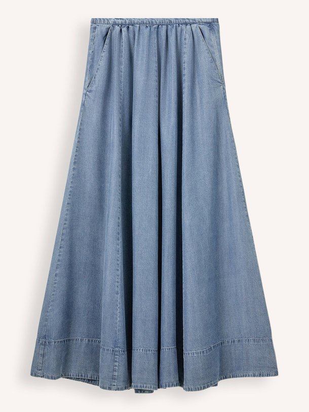 Ontdek de Denim A-lijn rok van Sofie Schnoor in de kleur blauw bij Orangebag. Op werkdagen voor 21:45 besteld, morgen in huis.