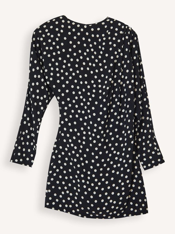 Ontdek de Haven viscose gestipte jurk van Anine Bing in de kleur zwart bij Orangebag. Op werkdagen voor 21:45 besteld, morgen in huis.