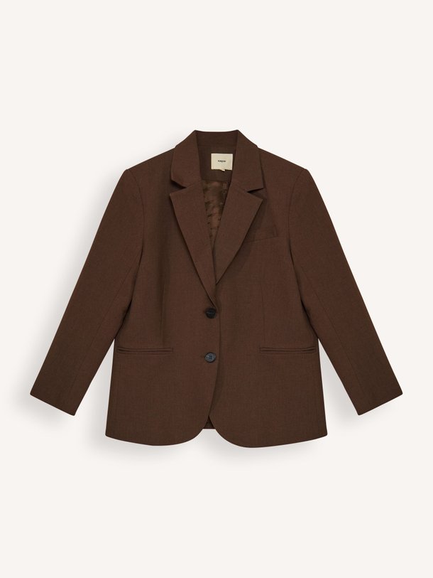Ontdek de Dwen viscosemix blazer van Suncoo in de kleur bruin bij Orangebag. Op werkdagen voor 21:45 besteld, morgen in huis.