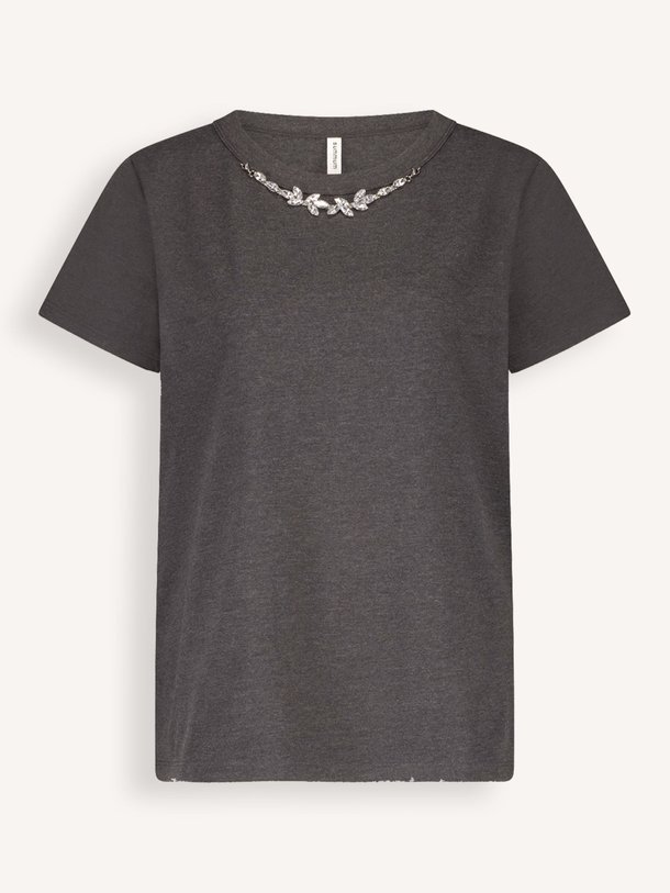 Ontdek de Katoenmix T-shirt van Summum in de kleur antraciet bij Orangebag. Op werkdagen voor 21:45 besteld, morgen in huis.