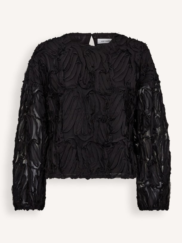 Ontdek de Shania geweven top van Co'Couture in de kleur zwart bij Orangebag. Op werkdagen voor 21:45 besteld, morgen in huis.