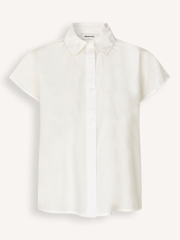 Ontdek de Nanika organic cotton blouse van Modstrom in de kleur off-white bij Orangebag. Op werkdagen voor 21:45 besteld, morgen in huis.