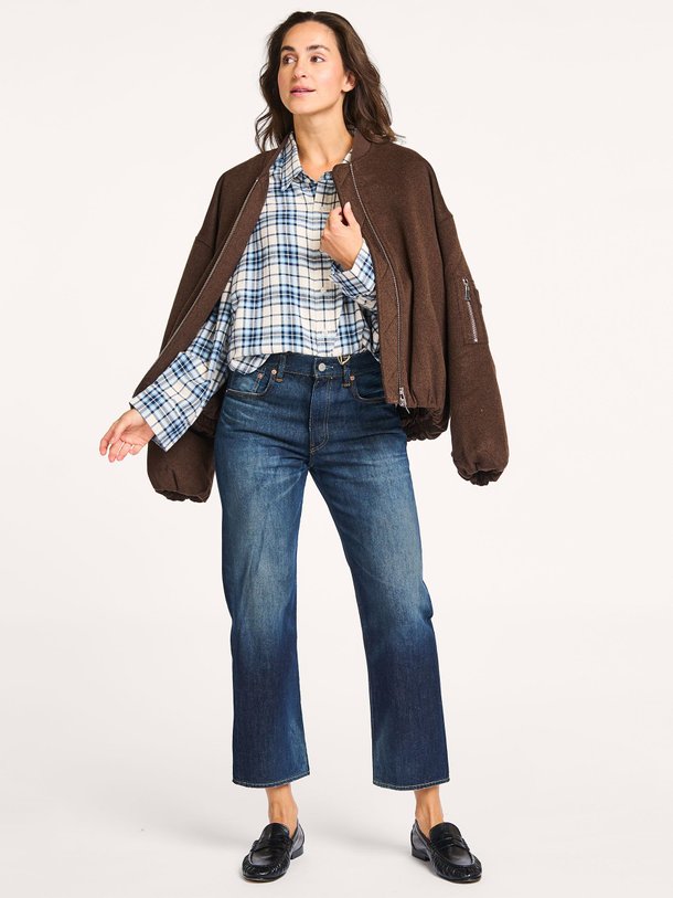 Ontdek de Lindsay mid waist slim fit jeans van Denimist in de kleur donkerblauw bij Orangebag. Op werkdagen voor 21:45 besteld, morgen in huis.