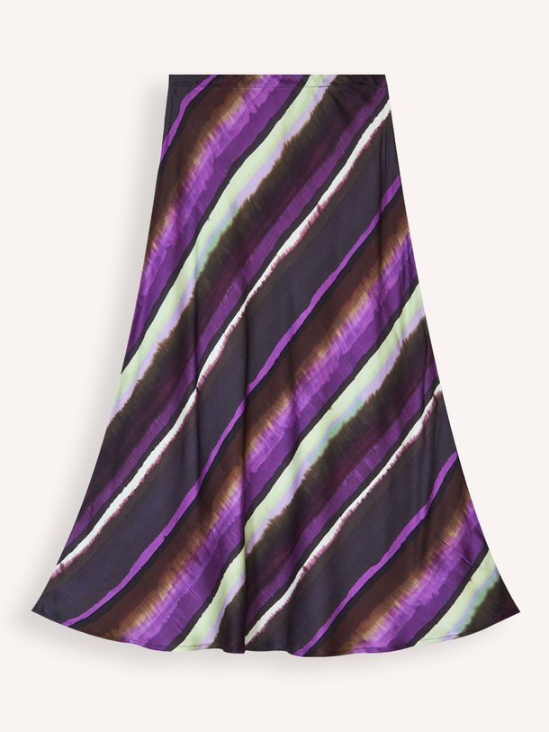 Ontdek de Melanzana eco vero viscose rok met print van La Fee Maraboutee in de kleur paars bij Orangebag. Op werkdagen voor 21:45 besteld, morgen in huis.