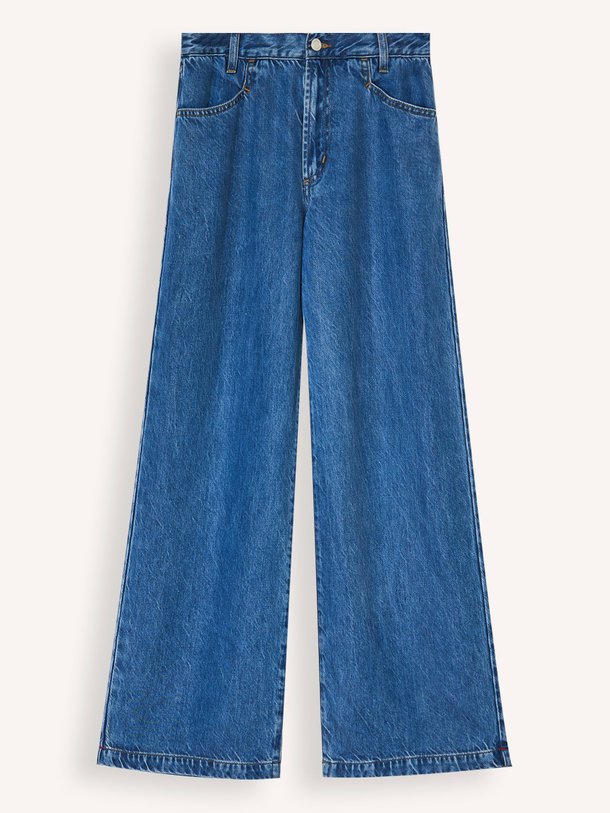 Ontdek de Nixon high waist loose fit jeans van Xirena in de kleur blauw bij Orangebag. Op werkdagen voor 21:45 besteld, morgen in huis.