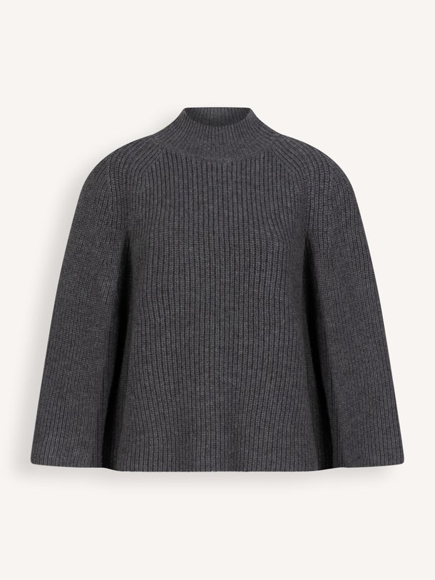 Ontdek de Romi wolmix cape trui van Dante 6 in de kleur donkergrijs bij Orangebag. Op werkdagen voor 21:45 besteld, morgen in huis.