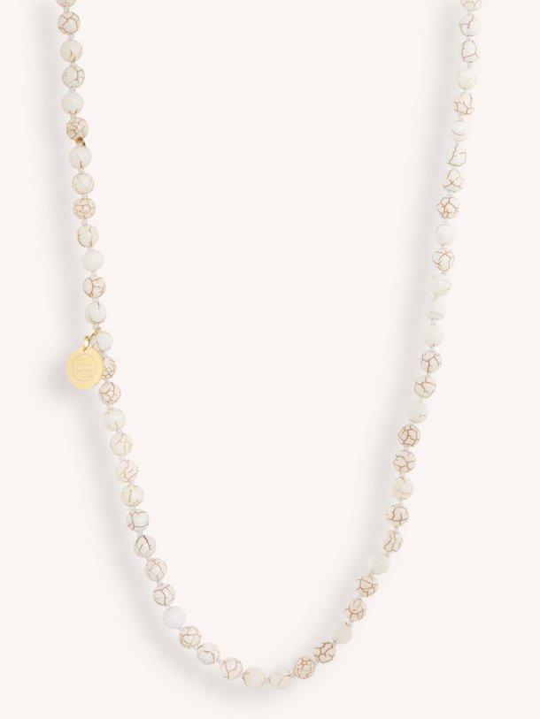 Ontdek de Vergulde halsketting met kralen van Ellen Beekmans in de kleur off-white bij Orangebag. Op werkdagen voor 21:45 besteld, morgen in huis.
