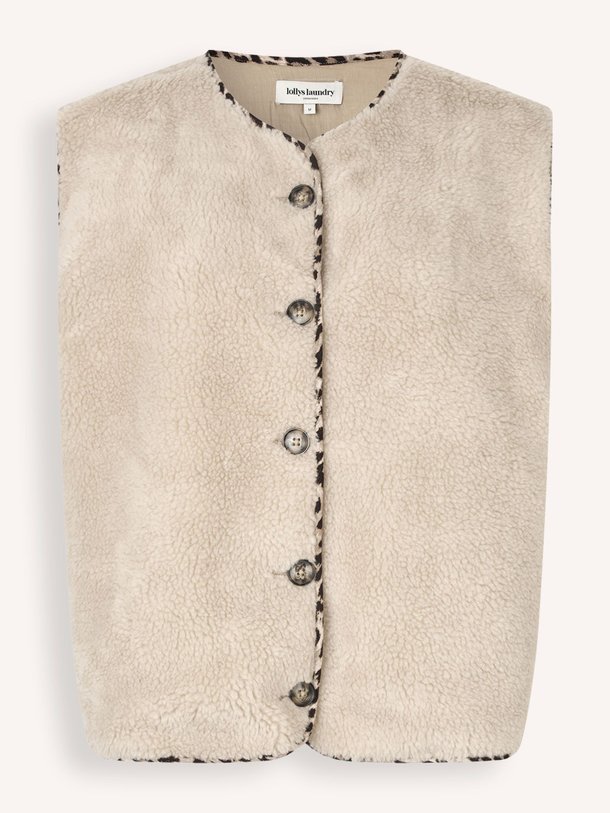 Ontdek de Jace geweven teddy gilet van Lollys Laundry in de kleur beige bij Orangebag. Op werkdagen voor 21:45 besteld, morgen in huis.