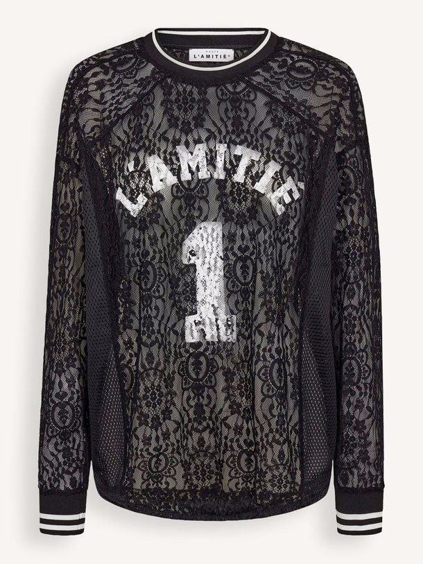 Ontdek de Katoenmix kanten top van Haute L'Amitié in de kleur zwart bij Orangebag. Op werkdagen voor 21:45 besteld, morgen in huis.