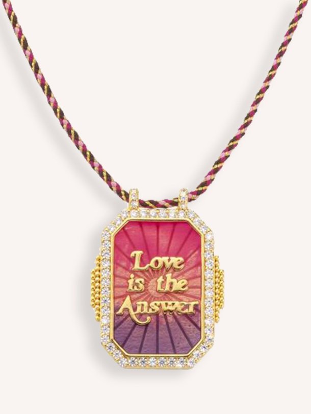 Ontdek de Love Boheme halsketting met hanger van Mya-Bay in de kleur roze bij Orangebag. Op werkdagen voor 21:45 besteld, morgen in huis.