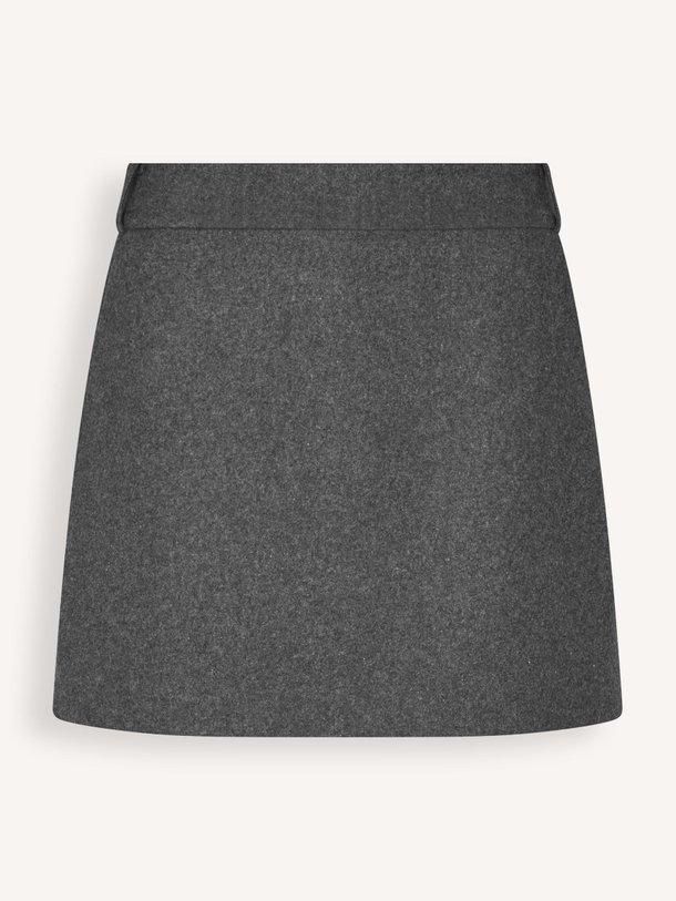 Ontdek de Milea wolmix rok van Second Female in de kleur donkergrijs bij Orangebag. Op werkdagen voor 21:45 besteld, morgen in huis.