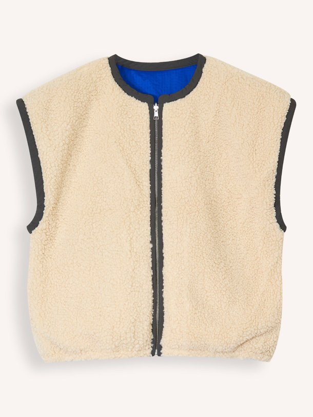 Ontdek de Jano geweven reversible bodywarmer van Bellerose in de kleur crème bij Orangebag. Op werkdagen voor 21:45 besteld, morgen in huis.