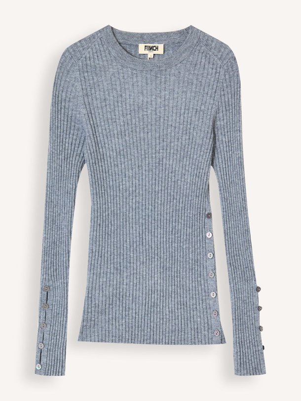 Ontdek de Wolmix gemêleerde rib top van Frnch in de kleur grijs bij Orangebag. Op werkdagen voor 21:45 besteld, morgen in huis.