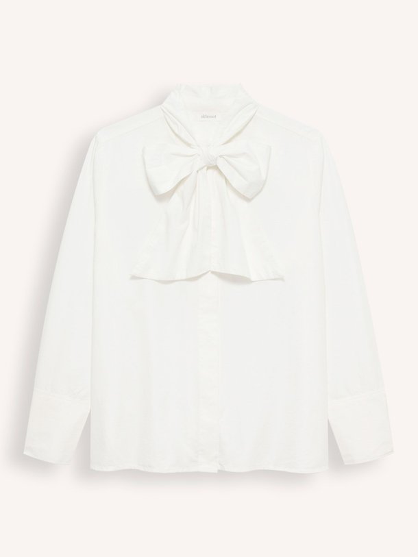 Ontdek de Laura organic cotton blouse van Alchemist in de kleur wit bij Orangebag. Op werkdagen voor 21:45 besteld, morgen in huis.