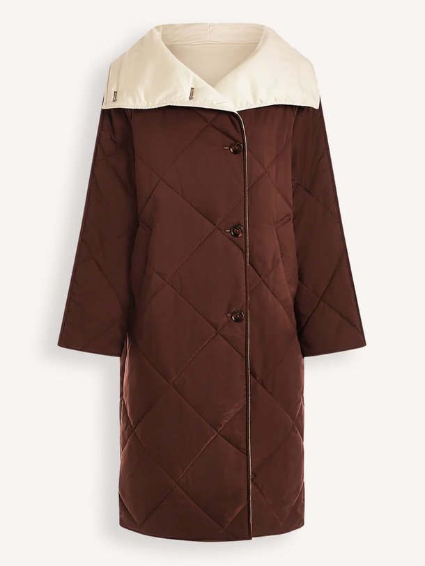 Ontdek de Annalise lyocellmix reversible gewatteerde jas van Varley in de kleur bruin bij Orangebag. Op werkdagen voor 21:45 besteld, morgen in huis.
