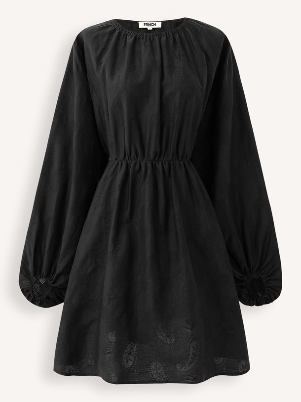Ontdek de Lyocellmix jurk van Frnch in de kleur zwart bij Orangebag. Op werkdagen voor 21:45 besteld, morgen in huis.