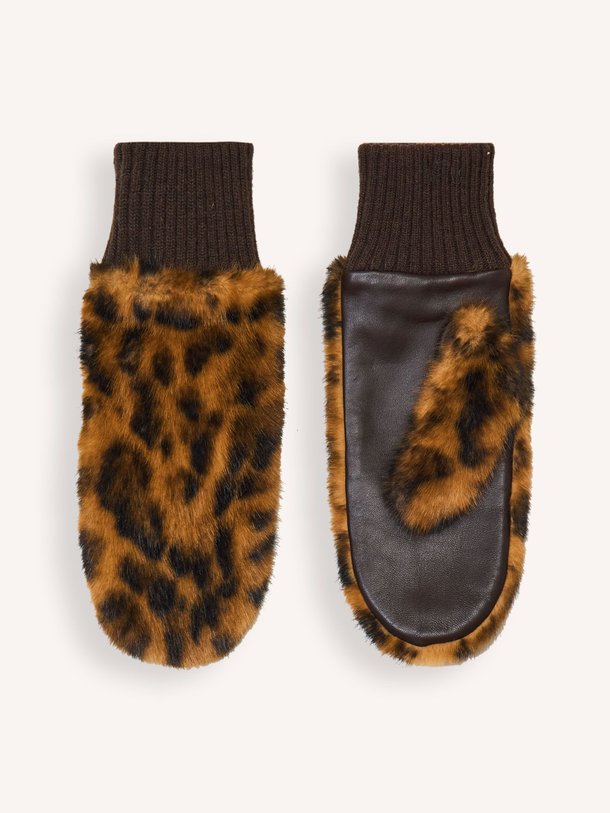 Ontdek de Madina lederen wanten met fake fur van Bellerose in de kleur donkerbruin bij Orangebag. Op werkdagen voor 21:45 besteld, morgen in huis.
