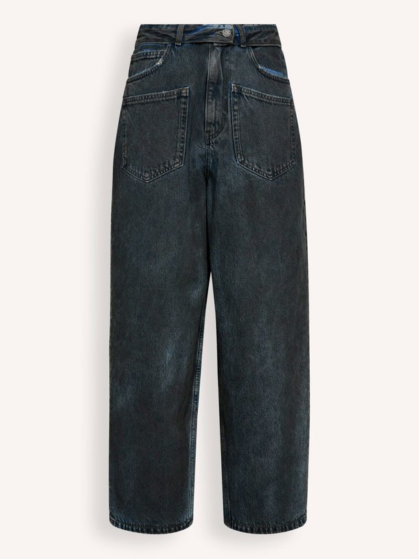 Ontdek de High waist loose fit jeans van Haute L'Amitié in de kleur antraciet bij Orangebag. Op werkdagen voor 21:45 besteld, morgen in huis.