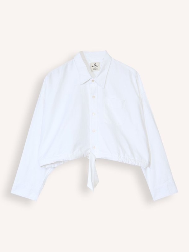 Ontdek de Katoenen blouse van Denimist in de kleur wit bij Orangebag. Op werkdagen voor 21:45 besteld, morgen in huis.