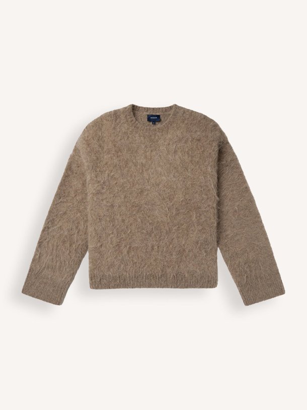 Ontdek de Mikie alpacamix trui van Denham in de kleur bruin bij Orangebag. Op werkdagen voor 21:45 besteld, morgen in huis.