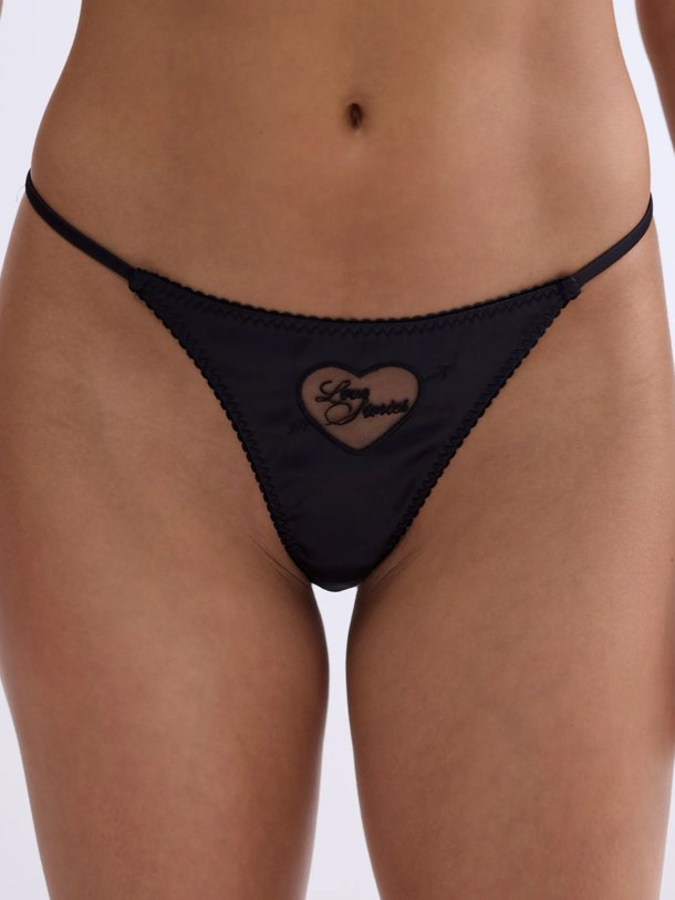 Ontdek de Roomie string van Love Stories in de kleur zwart bij Orangebag. Op werkdagen voor 21:45 besteld, morgen in huis.