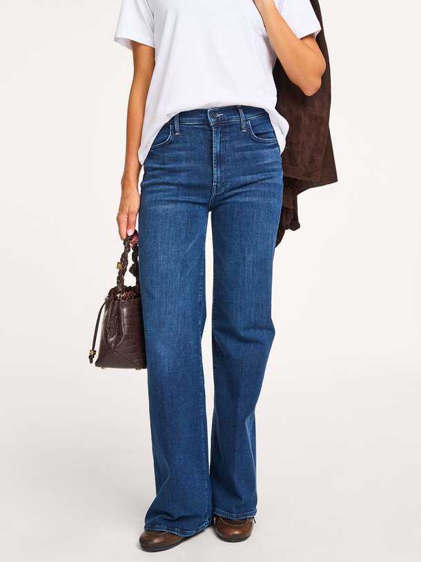 Ontdek de The Hustler high waist loose fit jeans van Mother in de kleur donkerblauw bij Orangebag. Op werkdagen voor 21:45 besteld, morgen in huis.