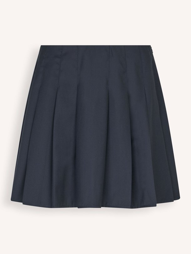 Ontdek de Peggie geweven rok van Modstrom in de kleur donkerblauw bij Orangebag. Op werkdagen voor 21:45 besteld, morgen in huis.