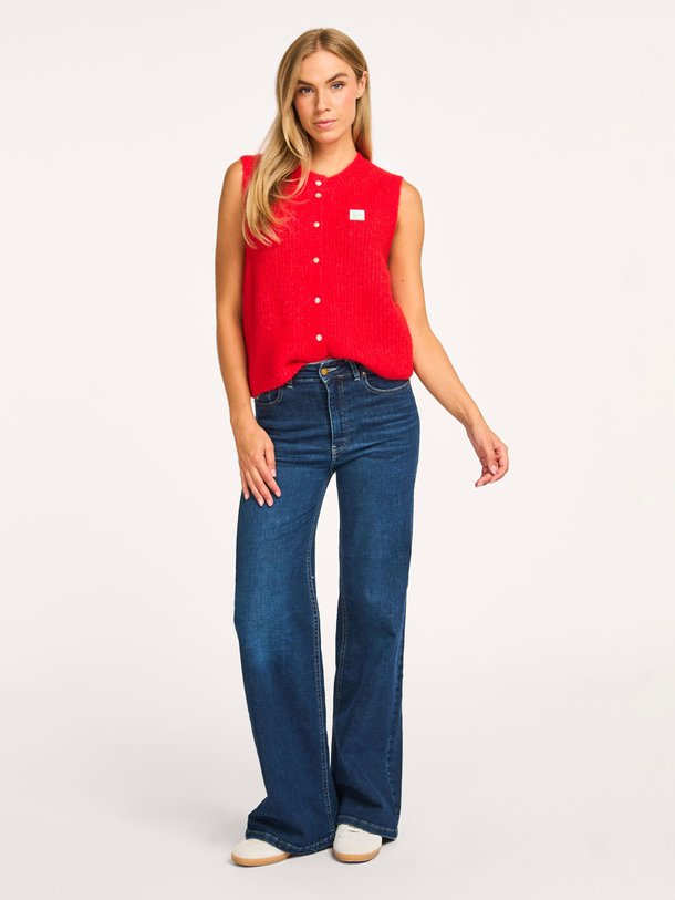 Ontdek de Palazzo high waist wide leg stretch jeans van Lois in de kleur donkerblauw bij Orangebag. Op werkdagen voor 21:45 besteld, morgen in huis.