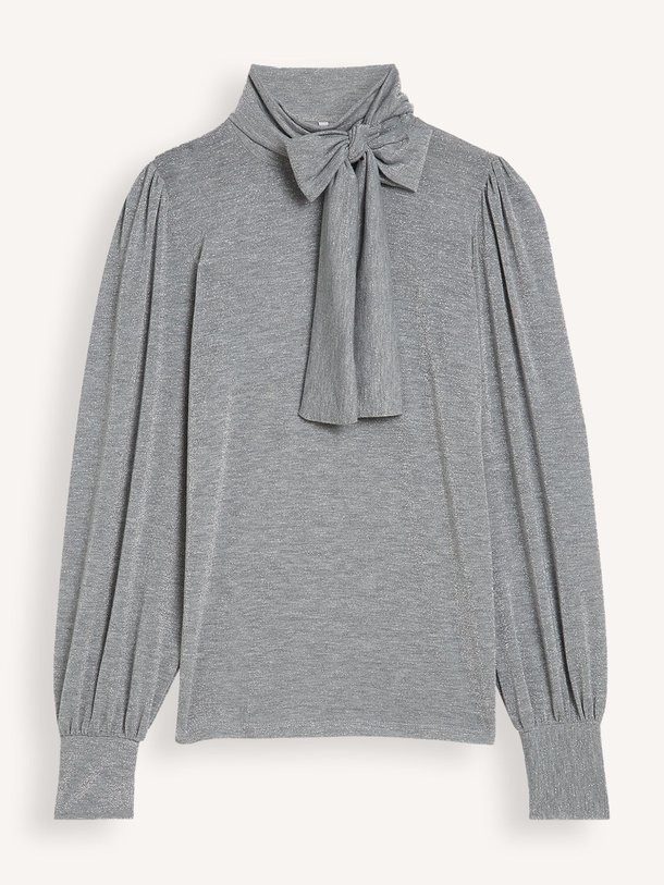 Ontdek de Viscosemix top met lurex van Summum in de kleur grijs bij Orangebag. Op werkdagen voor 21:45 besteld, morgen in huis.