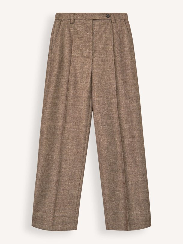 Ontdek de Wolmix gemêleerde broek van Zenggi in de kleur bruin bij Orangebag. Op werkdagen voor 21:45 besteld, morgen in huis.