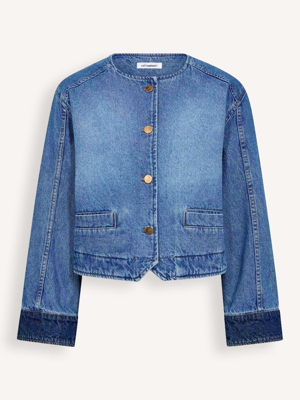 Ontdek de Bilbao denim jack van Co'Couture in de kleur blauw bij Orangebag. Op werkdagen voor 21:45 besteld, morgen in huis.