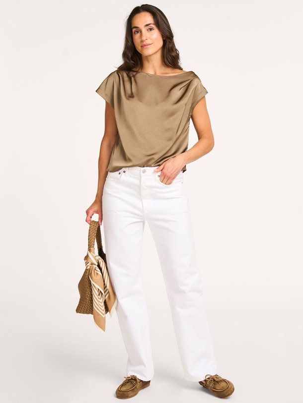 Ontdek de Roam geweven satijnlook top van Dante 6 in de kleur bruin bij Orangebag. Op werkdagen voor 21:45 besteld, morgen in huis.