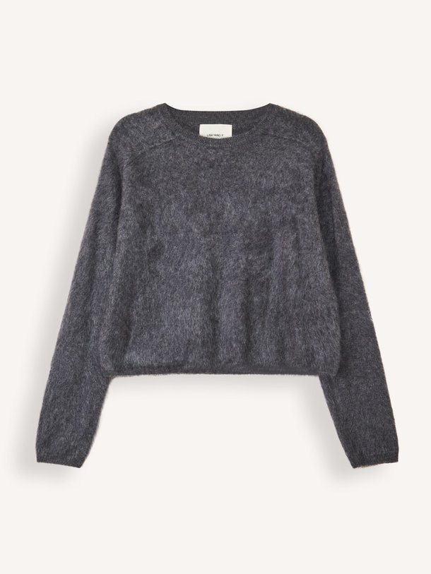 Ontdek de Lexia cashmere gemêleerde trui van Lisa Yang in de kleur antraciet bij Orangebag. Op werkdagen voor 21:45 besteld, morgen in huis.