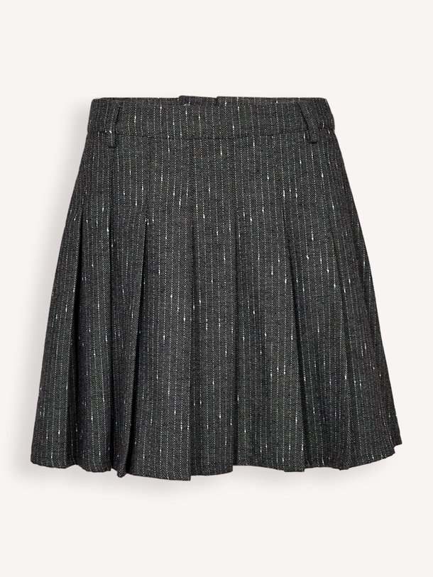 Ontdek de Trina wolmix krijtstreep rok van Copenhagen Muse in de kleur donkergrijs bij Orangebag. Op werkdagen voor 21:45 besteld, morgen in huis.