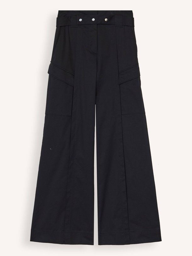 Ontdek de Melania katoenen broek van Iro in de kleur zwart bij Orangebag. Op werkdagen voor 21:45 besteld, morgen in huis.