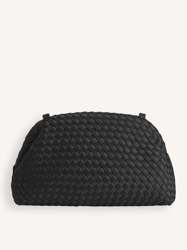 Ontdek de Gevlochten pouch van Marrea in de kleur zwart bij Orangebag. Op werkdagen voor 21:45 besteld, morgen in huis.