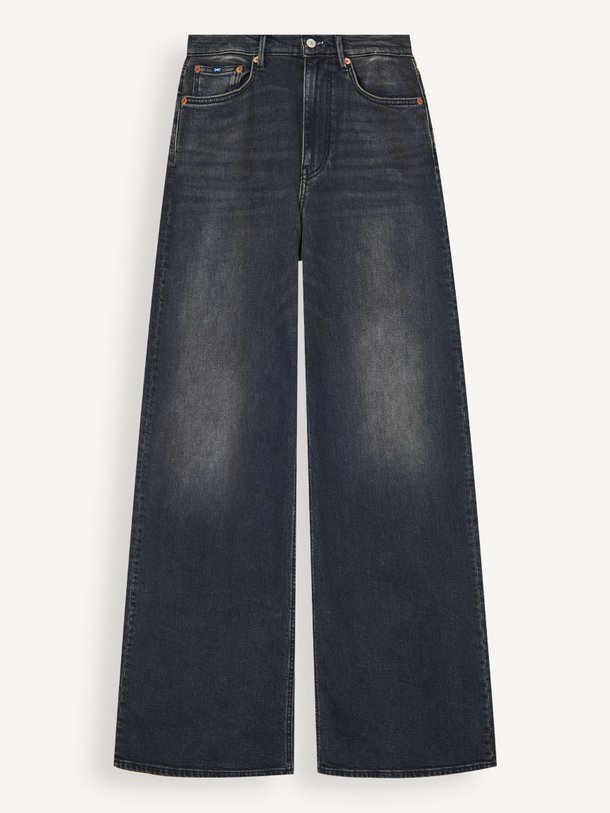 Ontdek de Miku high waist wide leg stretch jeans van Denham in de kleur zwart bij Orangebag. Op werkdagen voor 21:45 besteld, morgen in huis.