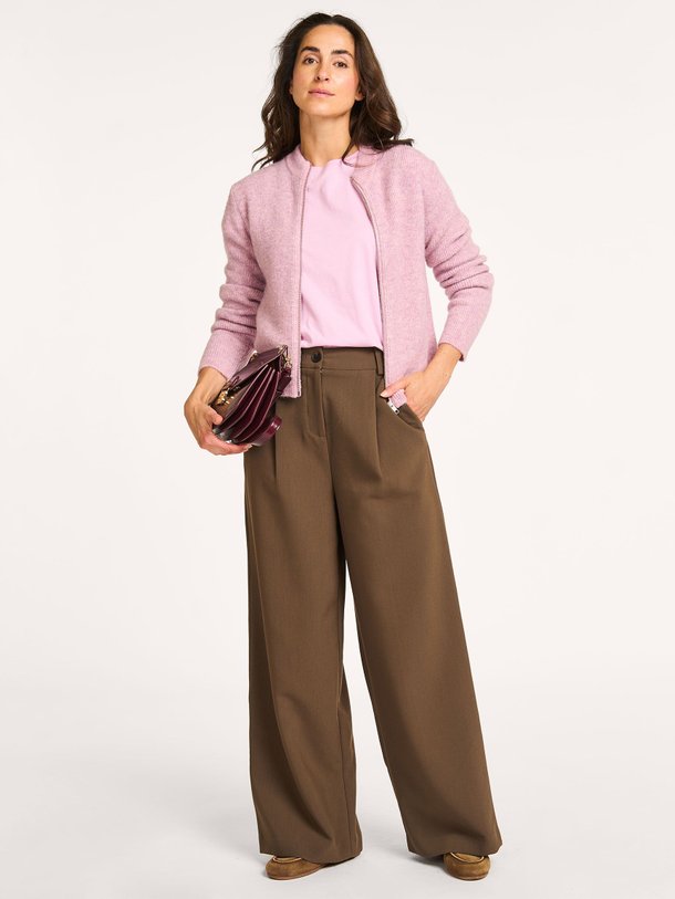 Ontdek de Gale rayonmix broek van Modstrom in de kleur bruin bij Orangebag. Op werkdagen voor 21:45 besteld, morgen in huis.