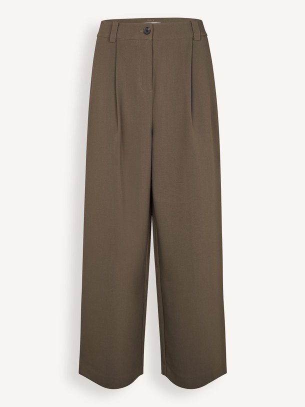 Ontdek de Gale rayonmix broek van Modstrom in de kleur bruin bij Orangebag. Op werkdagen voor 21:45 besteld, morgen in huis.