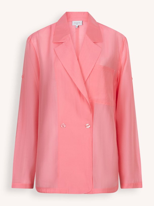 Ontdek de Saika lyocellmix blazer van Dante 6 in de kleur roze bij Orangebag. Op werkdagen voor 21:45 besteld, morgen in huis.