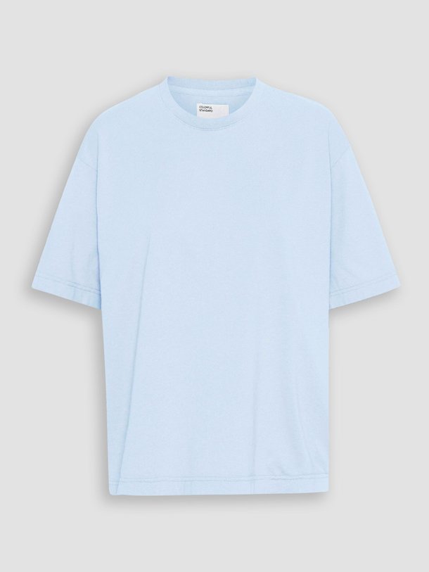 Ontdek de Organic cotton oversized top van Colorful Standard in de kleur lichtblauw bij Orangebag. Op werkdagen voor 21:45 besteld, morgen in huis.