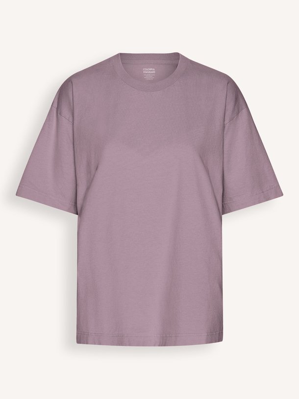 Ontdek de Organic cotton oversized T-shirt van Colorful Standard in de kleur mauve bij Orangebag. Op werkdagen voor 21:45 besteld, morgen in huis.